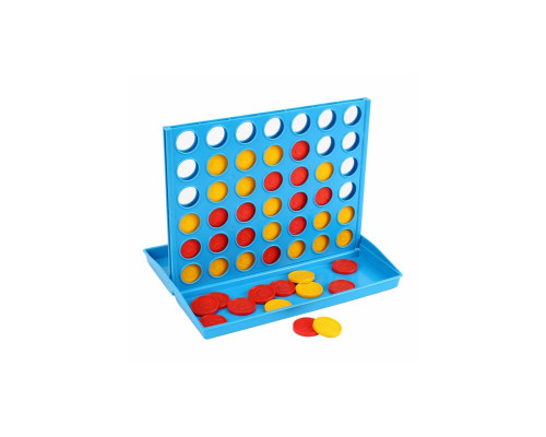 Детская настольная игра "Четыре в ряд" 9734TXK 42 фишки, 2 игрока