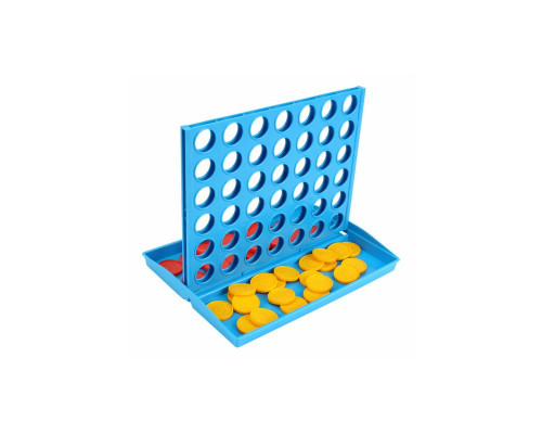 Детская настольная игра "Четыре в ряд" 9734TXK 42 фишки, 2 игрока