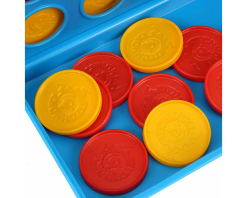 Детская настольная игра "Четыре в ряд" 9734TXK 42 фишки, 2 игрока