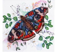 Набор-миди для вышивания бисером «Цветная гармония» AMB-103 на натуральном холсте