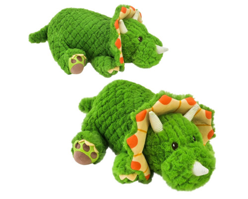 Дитяча м'яка іграшка "Динозавр Трицератопс" K15204 розмір 37 см