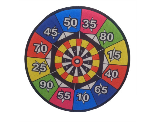 Дартс дитячий MR 1194 на липучці, м'ячики 2 шт, дротики 2 шт