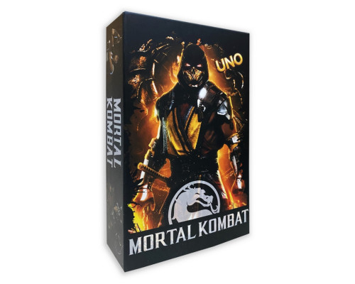 Настільна гра "Mortal Kombat UNO" PLR-0022 українською мовою