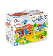 Ігровий набір "Поліцейський паркінг" 0006TXK 99 деталей 4 моделі