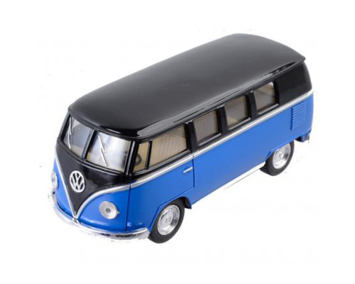Модель автобус KT5376W Volkswagen T2 BUS  Синій