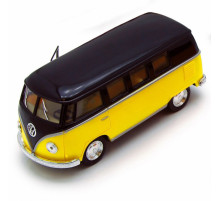 Модель автобус KT5376W Volkswagen T2 BUS  Жовтий