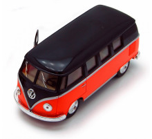 Модель автобус KT5376W Volkswagen T2 BUS Красный