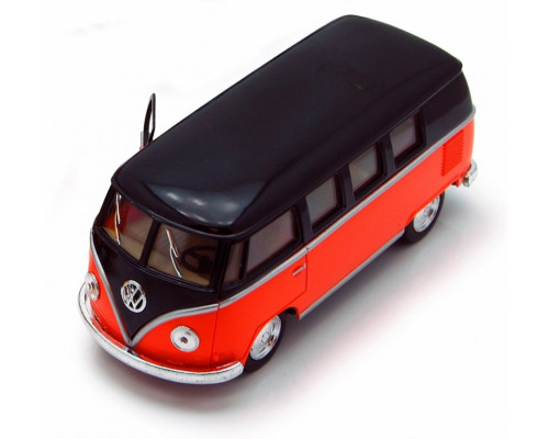 Модель автобус KT5376W Volkswagen T2 BUS  Червоний