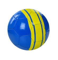 М'яч футбольний EV-3381(Blue) розмір 5, ПВХ 1,8 мм, 300-320 г