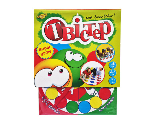 Гра для підлоги "Твістер" MKT0101 для всієї родини