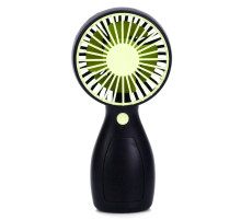Портативний ручний вентилятор MK 5663-2(Green) 13 см, акумулятор, USB зарядне