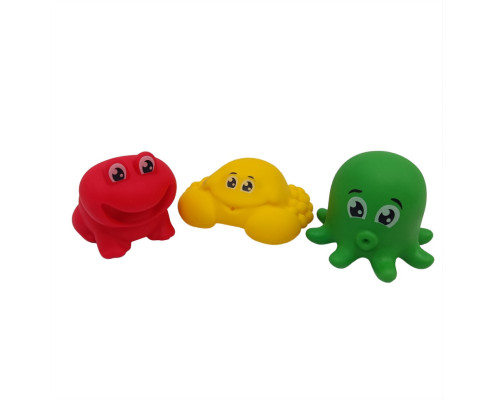 Игрушки для ванны "Морские обитатели " 7471TXK Green