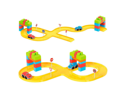 Іграшка "Конструктор Автотрек ТехноК", арт.8324 100 дет.