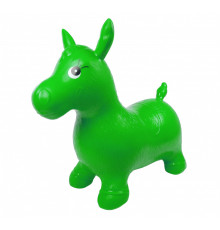 Дитячий стрибун-конячка MS0737 гумовий  Зелений