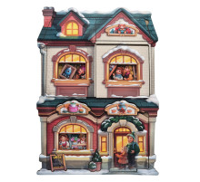 Двошаровий пазл-вкладиш "Магазин іграшок" PSD304 (ПСД304)