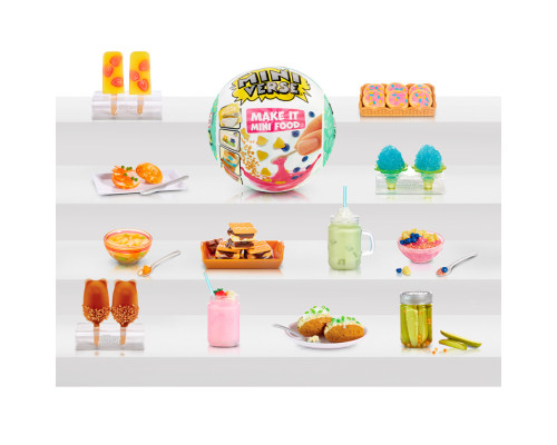 Игровой набор для творчества "Создай кафе"  MGA's Miniverse 505396 серии "Mini Food 3"