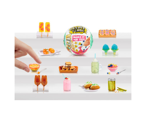 Игровой набор для творчества "Создай кафе"  MGA's Miniverse 505396 серии "Mini Food 3"