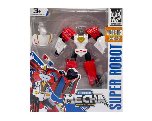 Ігровий набір з роботом-трансформером KKR-12 з безпечних матеріалів Вид 1