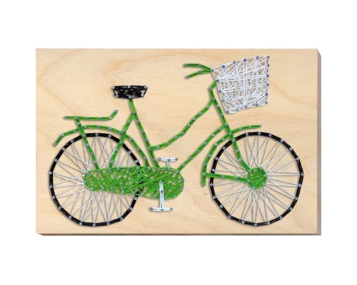 Набір стрінг-арт "Велосипед" ABC-011 дерев'яна основа