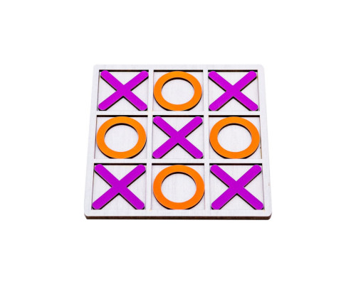 Настольная игра "Крестики-нолики" Арт-13909, 11 элементов