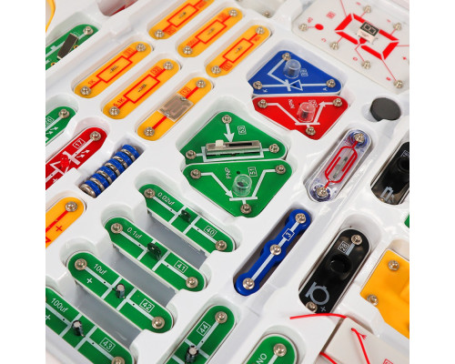 Електронний конструктор "999+ Схема школа" DOKA D70708 звук