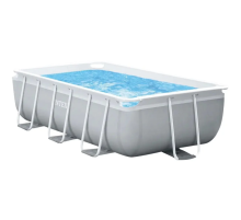 Басейн каркасний INTEX 26784 прямокут, 300Х175Х80 см, 3539 л, фільтр-насос, сходи,
