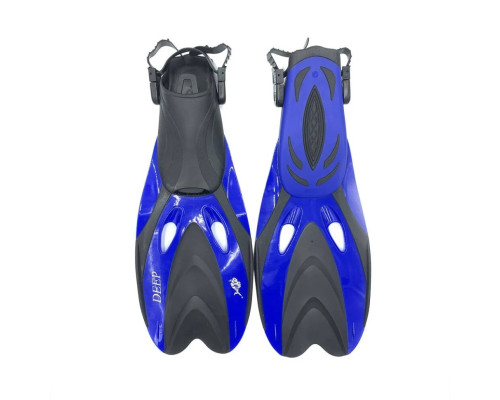 Ласты с открытой пяткой DLV Deep NE-66-39-43-B размер SM/MD 39-43 синие