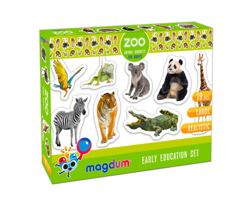 Набір магнітів Зоо 19шт ML4031-02 EN