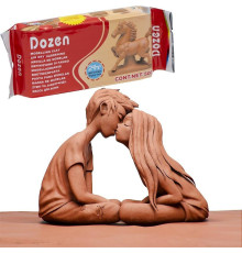 Пластилін скульптурний B250 теракотовий 250 г