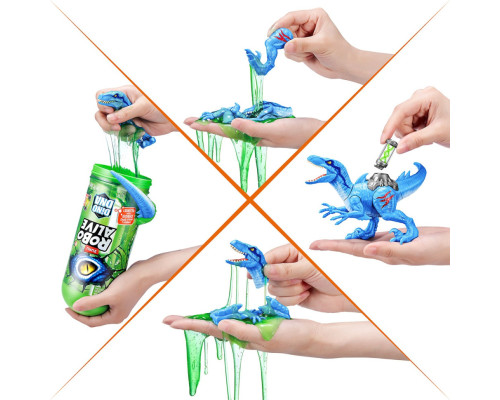 Інтерактивний ігровий набір ДНК Велоцизавра Pets & Robo Alive 71139B