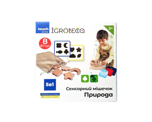 Сенсорный мешочек "Природа" Igroteco 900590 дерево