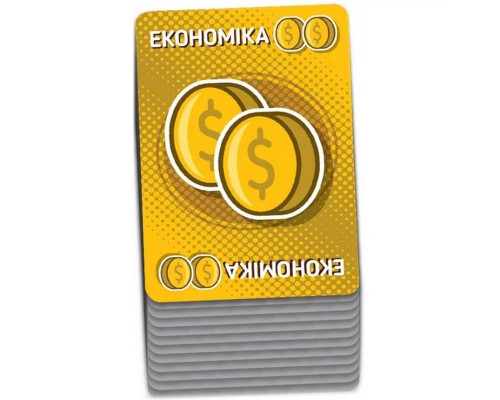 Карткова гра "Карткове місто" PCT01UA 160 двобічних карток ресурсів