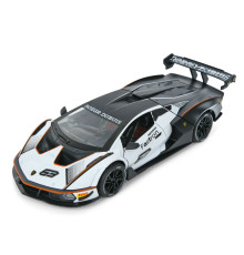 Детская инерционная машинка AP-2036(White) двери открываются, свет и звук, 1:24, 23 см