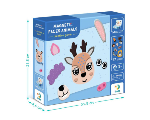Гра на магнітах "Магнітні мордочки" DoDo Toys 200209