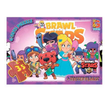 Детский пазл "Brawl Stars" BS362 постер, 35 элементов