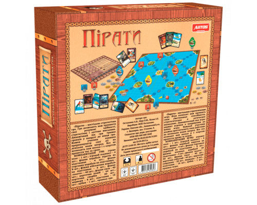 Настольная игра "Пираты" 0826 от 8 лет
