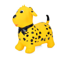 Дитяча іграшка-стрибун "Цуценя" MS 4160(Yellow) гума, до 20 кг