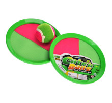 Дитяча розважальна гра "Catch ball" 750-2CH, 2 тарілки для лову, м'яч