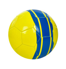 М'яч футбольний EV-3381(Yellow) розмір 5, ПВХ 1,8 мм, 300-320 г