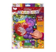 Креативна творчість "Glitter Mosaic Ведмедик" БМ-03-05 блискуча мозаїка