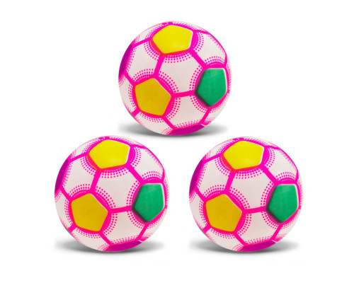 Дитячий яскравий Гумовий м'яч RB26527-14 різнокольоровий, 26 грам, 7 см