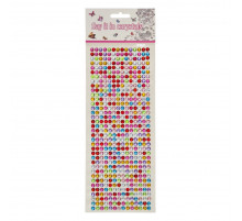 Наклейки декоративні XY-004(Multi Color) на планшеті 504 шт
