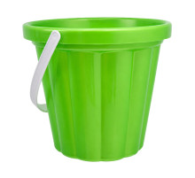 Игрушечное ведро большое №1 011BMS(Green) размер ведра 20х20х17 см