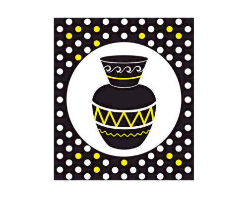 Контрастна книга для немовляти Ростунчики 755016 чорно-біла