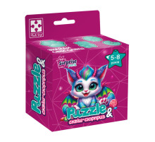 Дитячі пазли з сюрпризом "Кольоровий дракончик" VT8030-05, 180 деталей