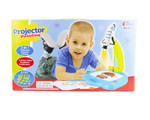 Дитячий проектор для малювання Ракета 6611, 36 патернів