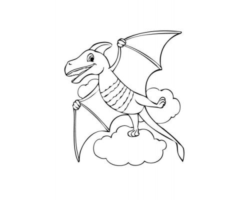 Дитяча розмальовка "Подивися і розфарбуй: Динозаврики" 628005