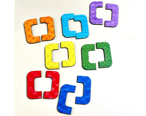 Дидактическая игра для детей "Малыши в кроватке" PSD303 (ПСД303)