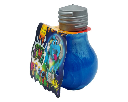 В'язка маса лампочка Fluoric "Crazy Slime" SLM-07-01U світиться в темряві Блакитний