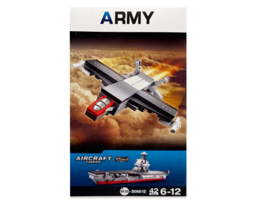 Дитячий конструктор "Aircraft carrier" M38-B0661-5, 42 деталі